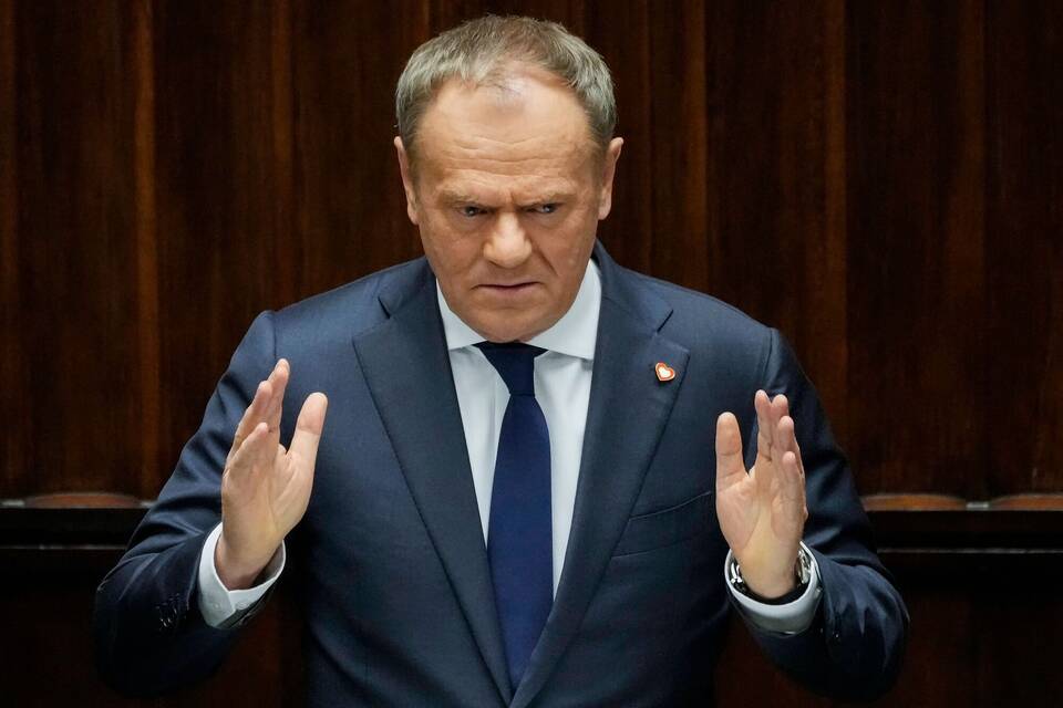 Polnischer Ministerpräsident Tusk Polnischer Ministerpräsident Tusk
