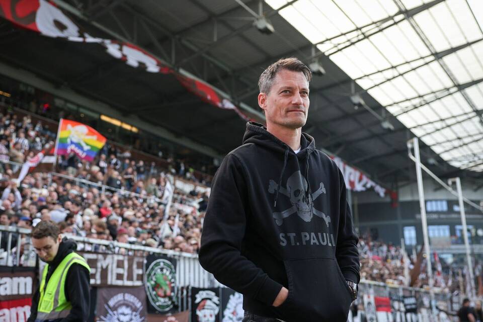Alexander Blessin vom FC St. Pauli Alexander Blessin vom FC St. Pauli