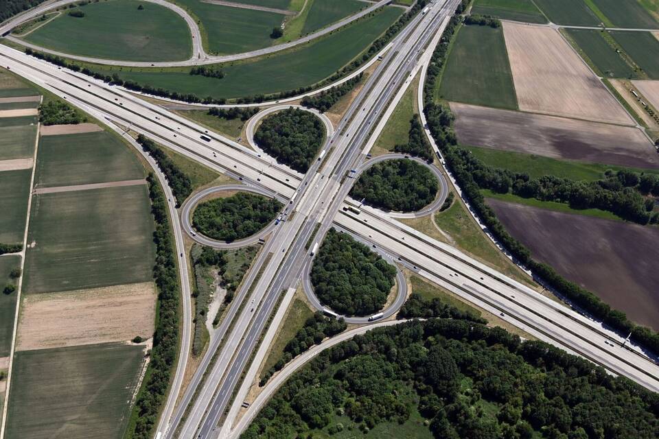 Autobahnkreuz Walldorf Autobahnkreuz Walldorf