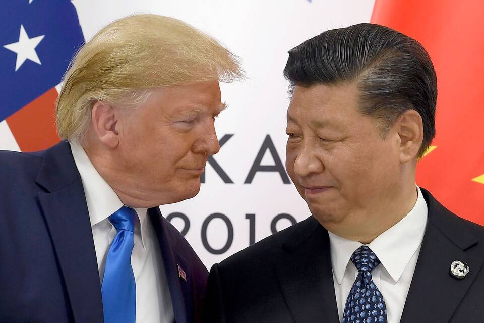 Donald Trump und Xi Jinping Donald Trump und Xi Jinping