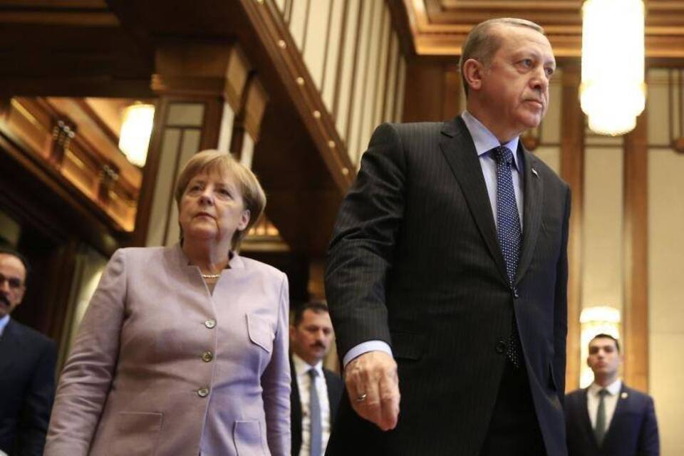 Merkel trifft Erdogan Merkel trifft Erdogan