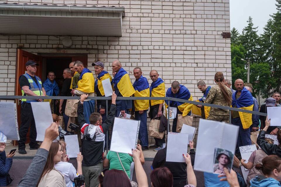 Ukraine-Krieg - Gefangenenaustausch Ukraine-Krieg - Gefangenenaustausch