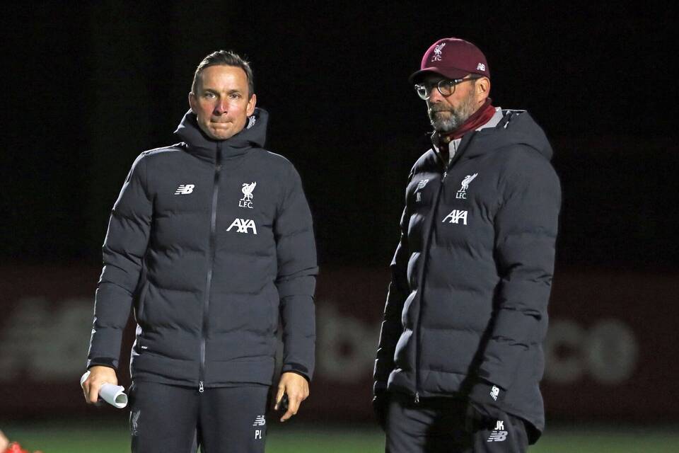 Jürgen Klopp (r.) und Pepijn Lijnders Jürgen Klopp (r.) und Pepijn Lijnders