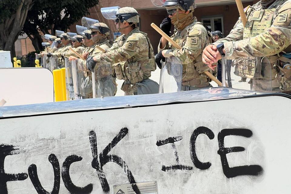 Proteste in Kalifornien - Los Angeles Proteste in Kalifornien - Los Angeles