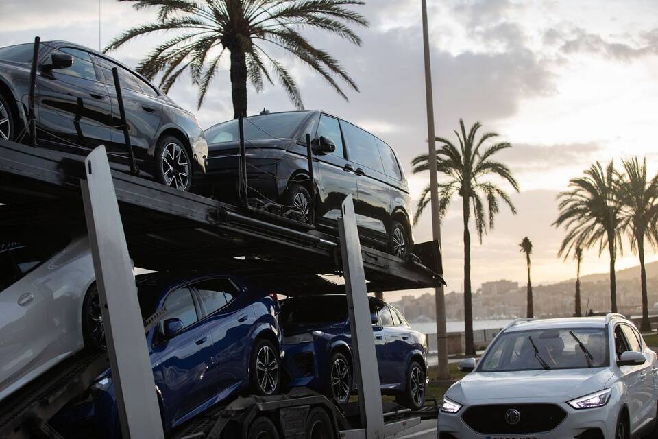 Autos LKW auf Mallorca Autos LKW auf Mallorca