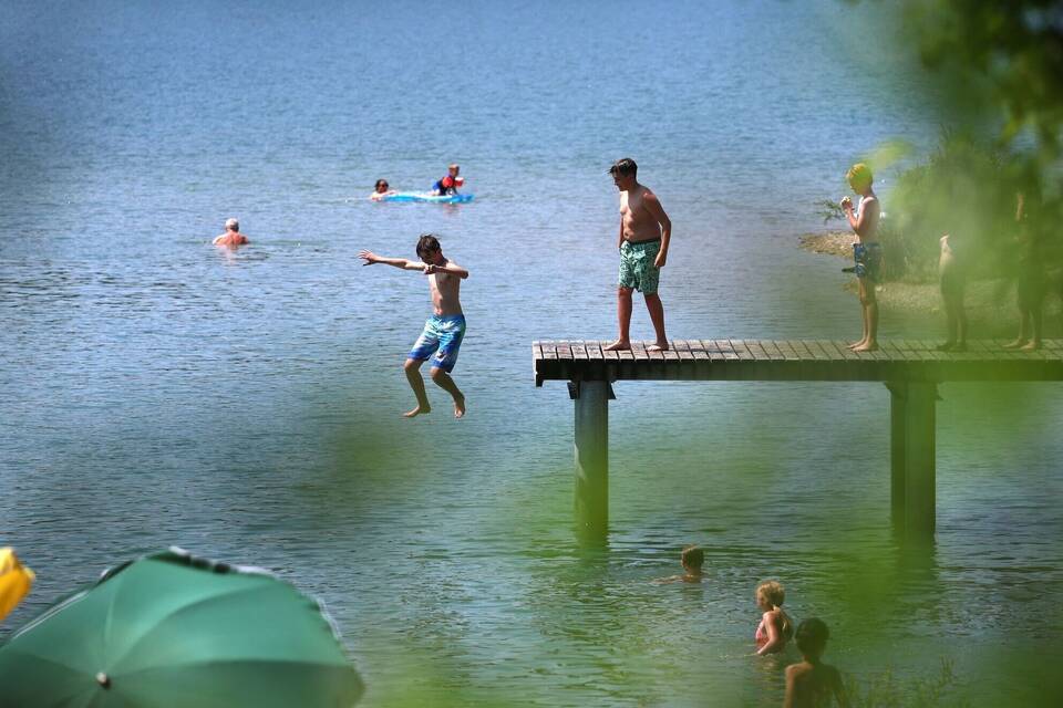 Sommerliches Wetter in Bayern