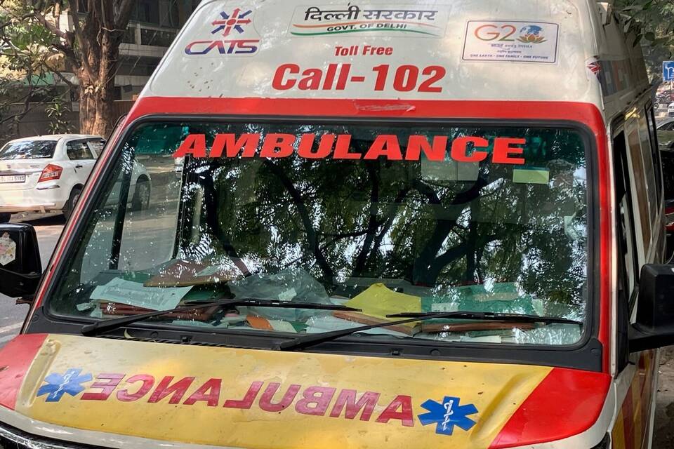 Indien - Krankenwagen