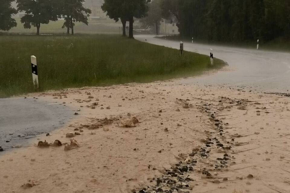 Unwetter in Sachsen Unwetter in Sachsen