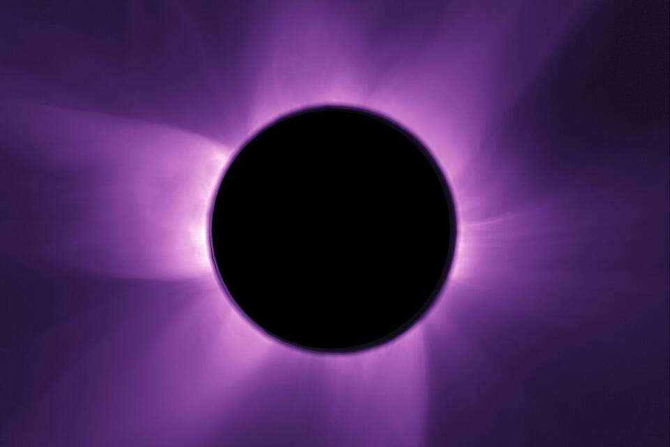 Esa-Satellitenpaar zeigt künstliche Sonnenfinsternis Esa-Satellitenpaar zeigt künstliche Sonnenfinsternis