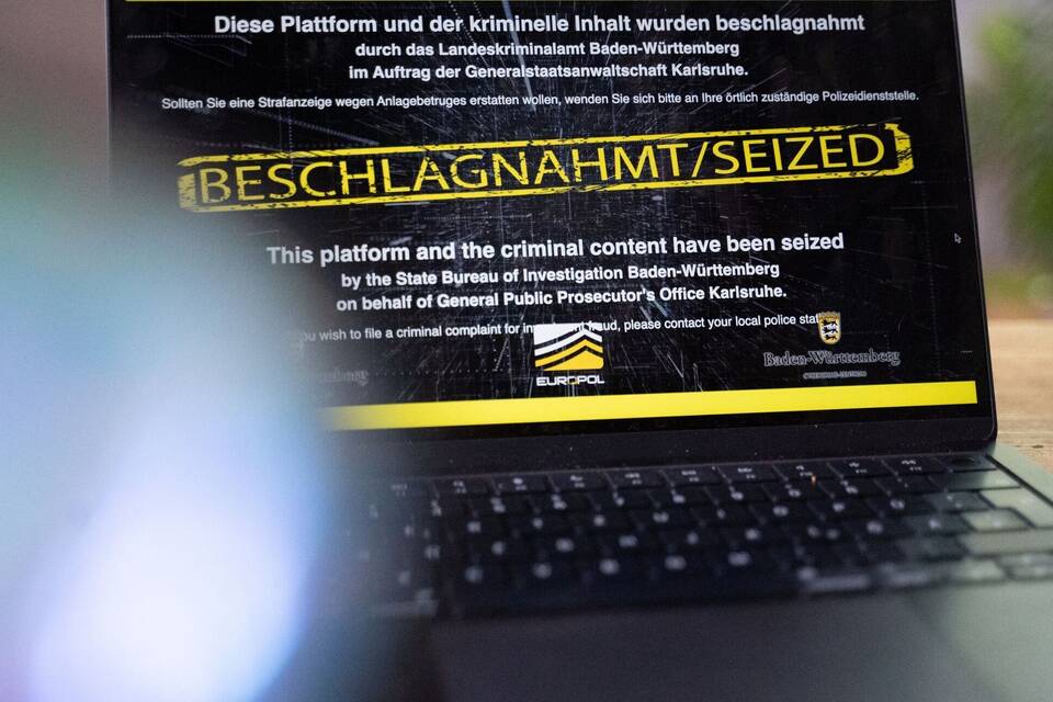 Betrugs-Websites beschlagnahmt