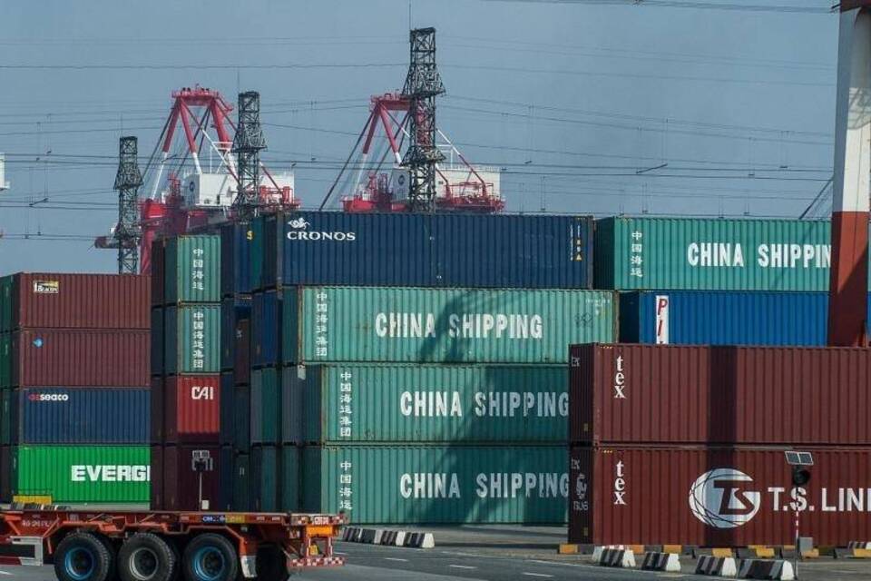 Containerhafen Shanghai