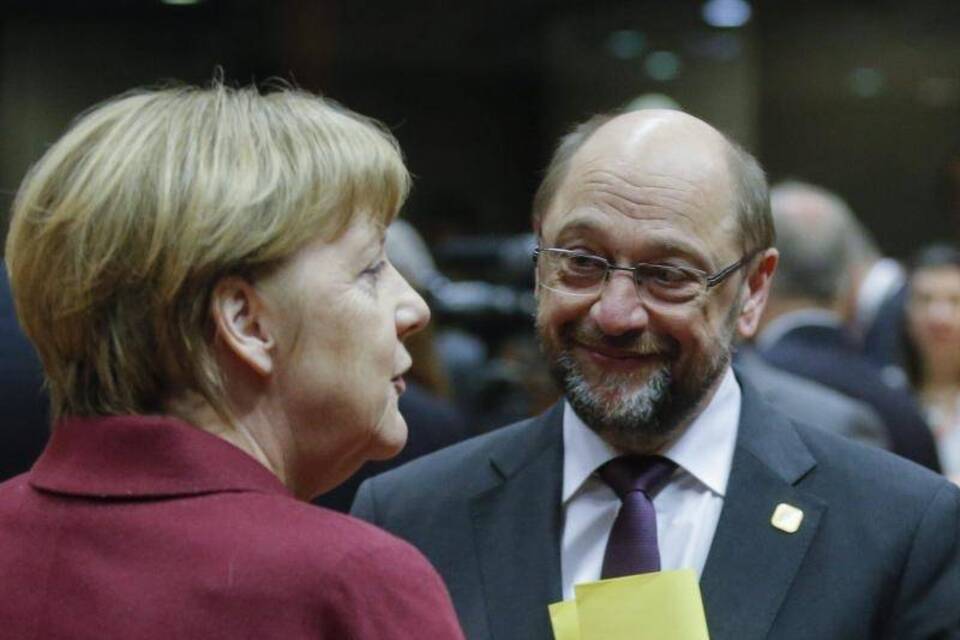Merkel und Schulz Merkel und Schulz