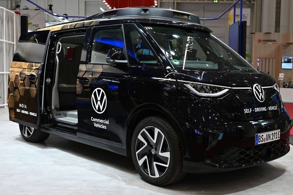 Vorstellung des autonomen Volkswagen ID.Buzz AD