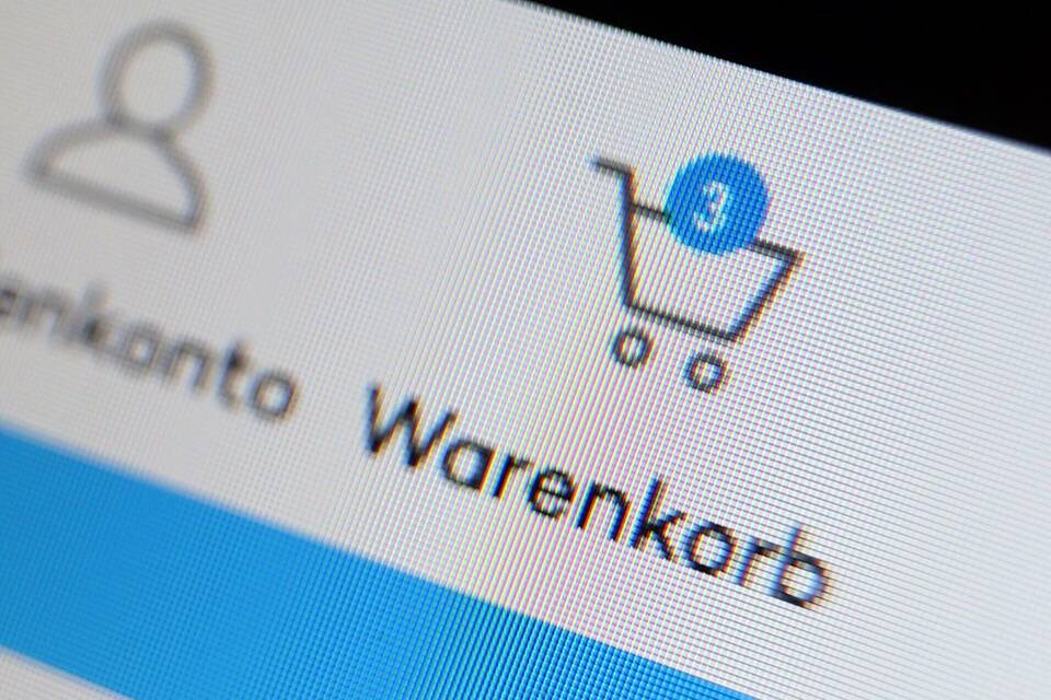Warenkorb im Internet Warenkorb im Internet