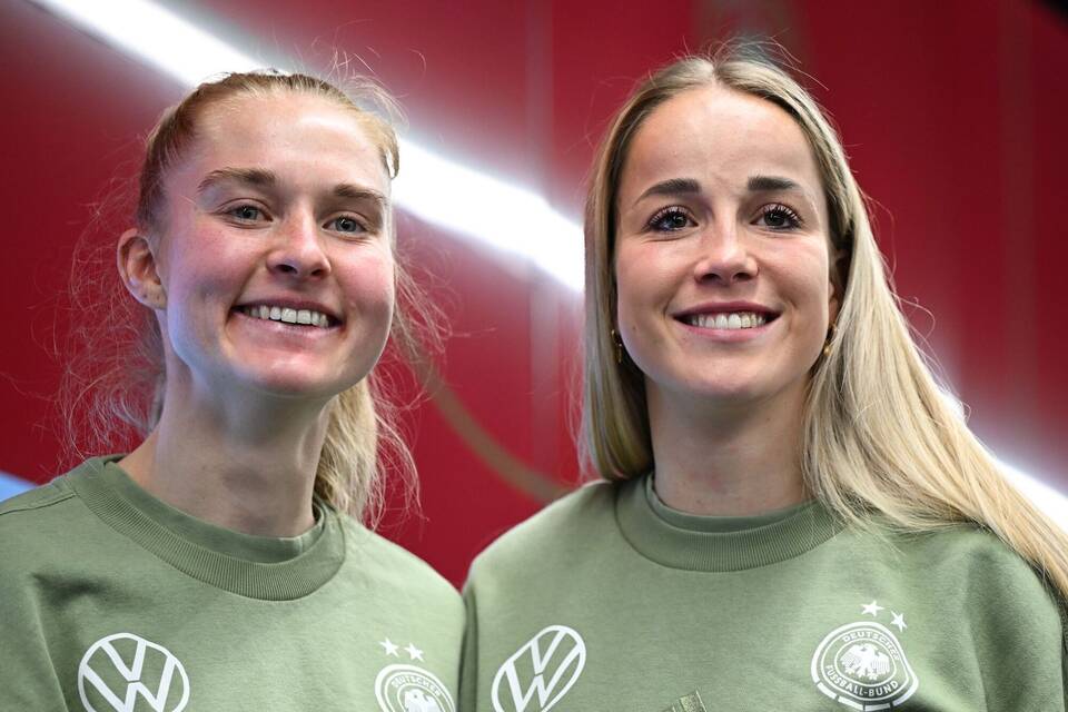 Janina Minge und Giulia Gwinn Janina Minge und Giulia Gwinn
