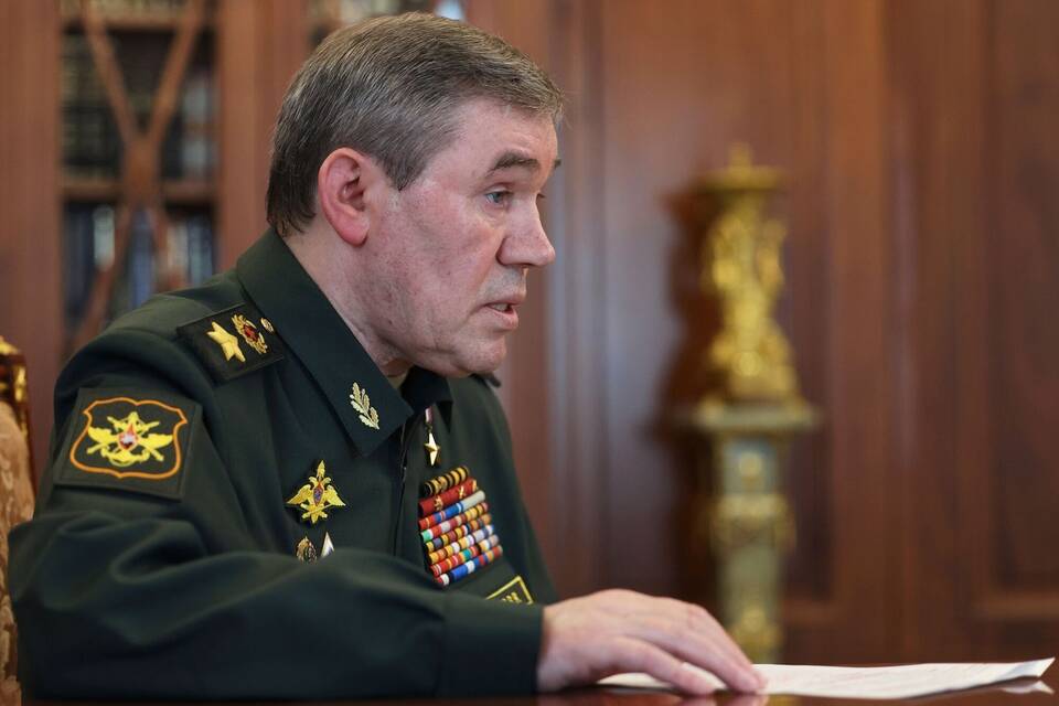 Russischer Generalstabschef General Valeri Gerassimow Russischer Generalstabschef General Valeri Gerassimow