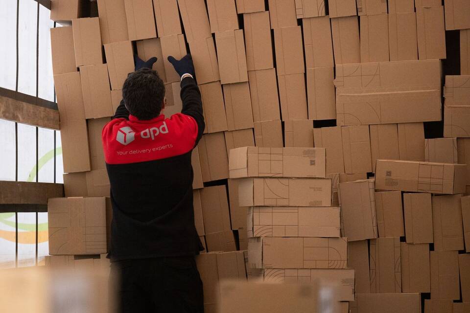 Paketzentrum von DPD