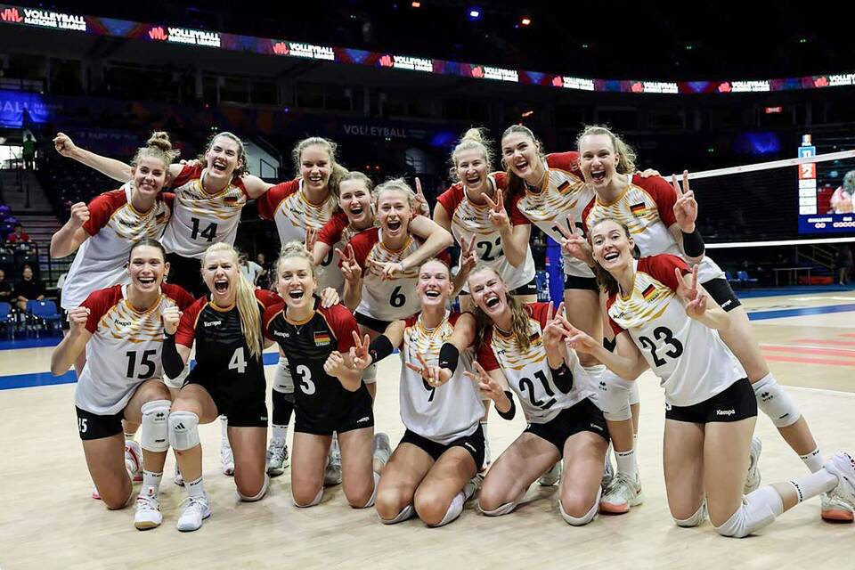 Volleyball: Frankreich - Deutschland Volleyball: Frankreich - Deutschland
