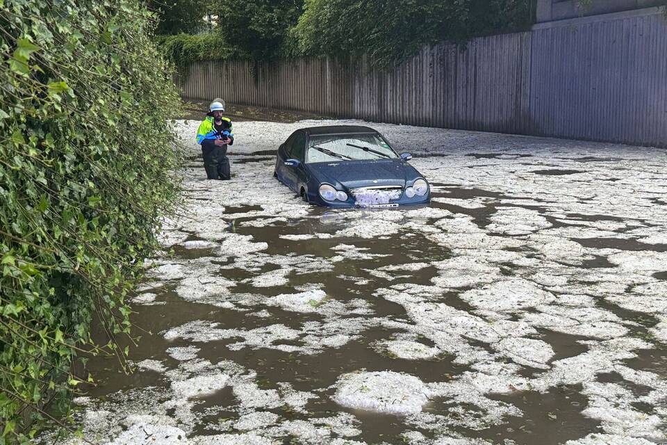 Unwetter im Allgäu