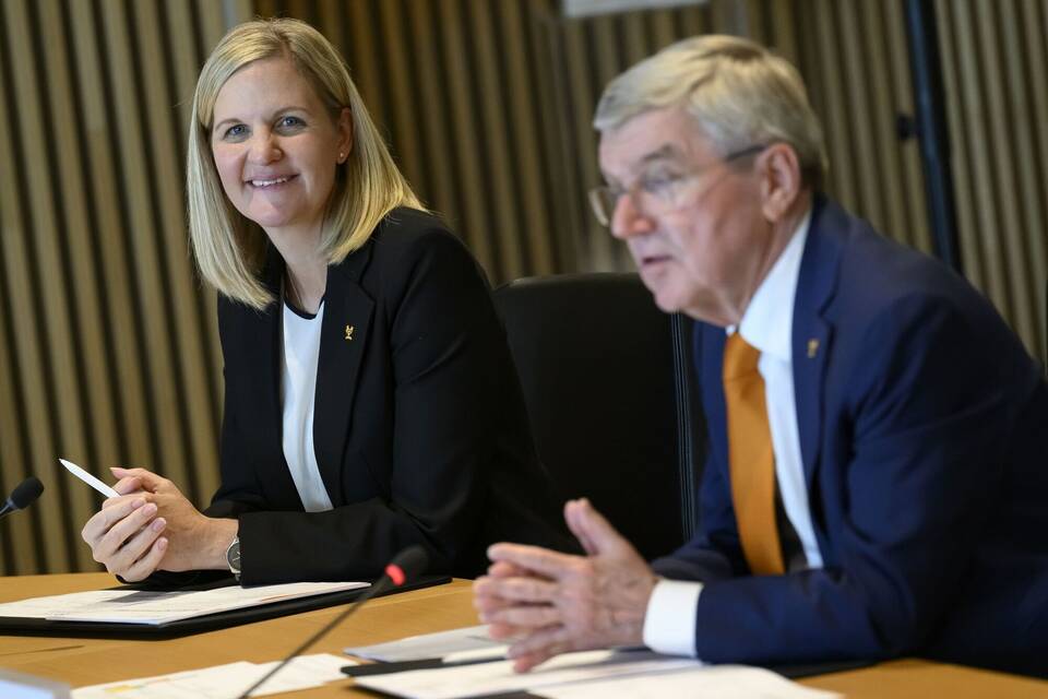 Kirsty Coventry und Thomas Bach Kirsty Coventry und Thomas Bach