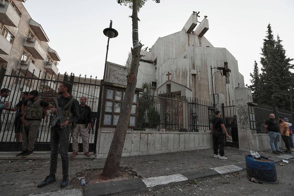 Tote bei Selbstmordanschlag in syrischer Kirche Tote bei Selbstmordanschlag in syrischer Kirche