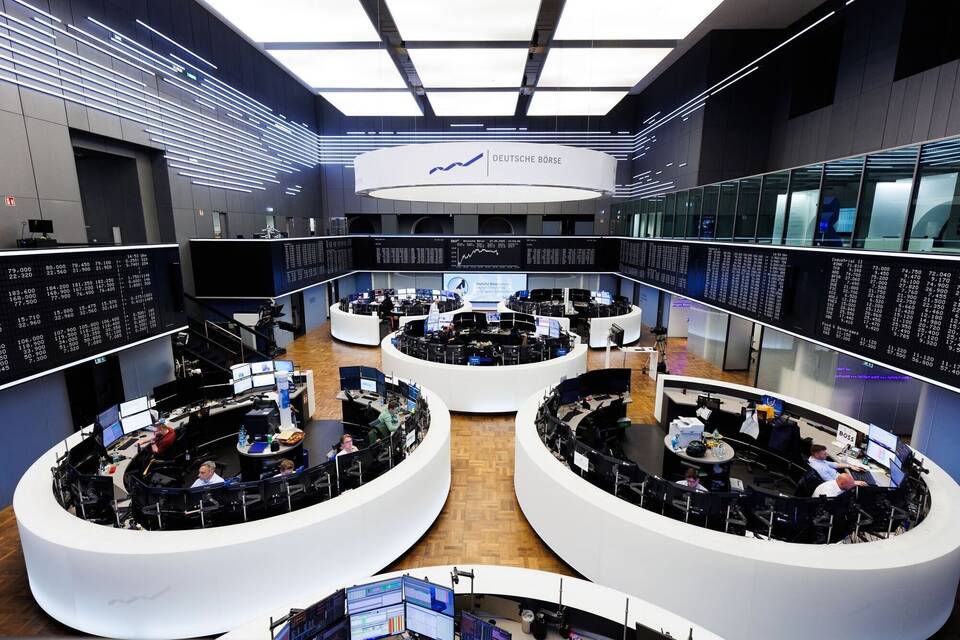 Wertpapierbörse in Frankfurt am Main