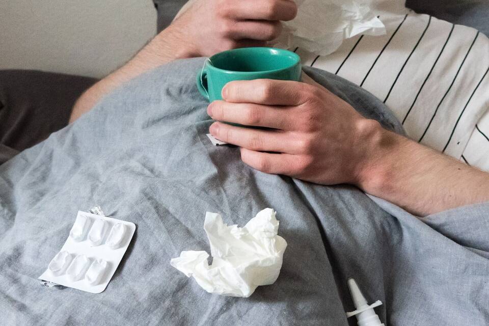 Krank in Freizeit