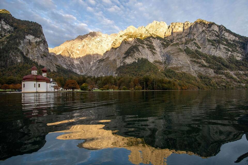 Königssee im Nationalpark Berchtesgaden Königssee im Nationalpark Berchtesgaden