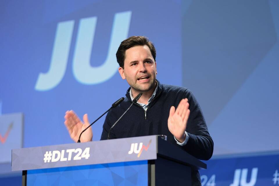 JU-Chef Johannes Winkel JU-Chef Johannes Winkel