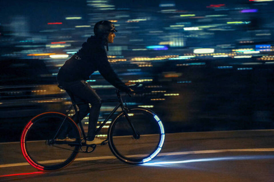 Neue Lichtspiele am Fahrrad - Nicht jeder Spaß ist erlaubt