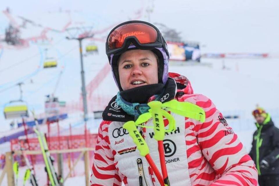 Skirennfahrerin Skirennfahrerin