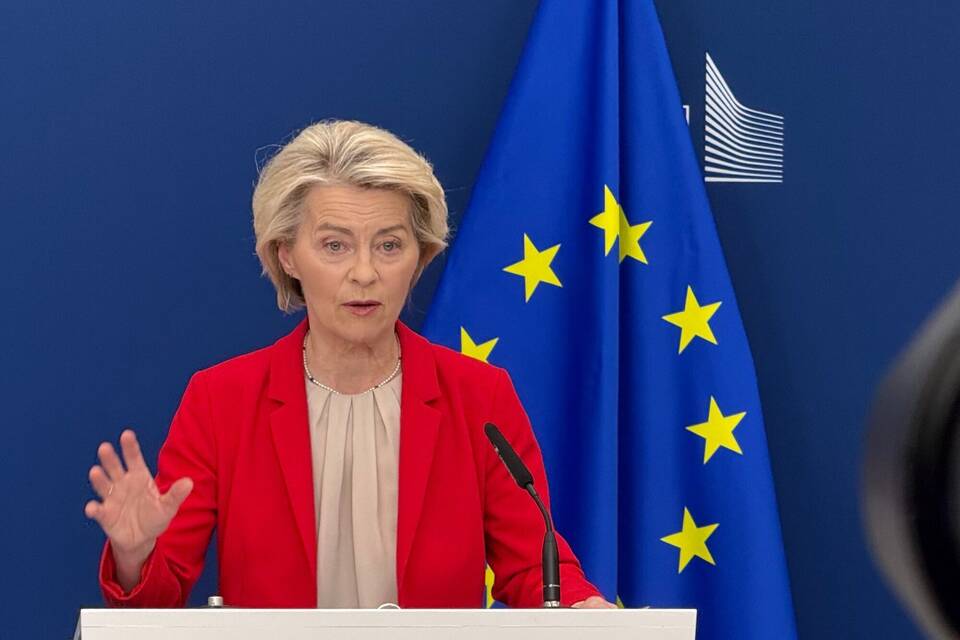 EU-Kommisionspräsidentin Ursula von der Leyen EU-Kommisionspräsidentin Ursula von der Leyen