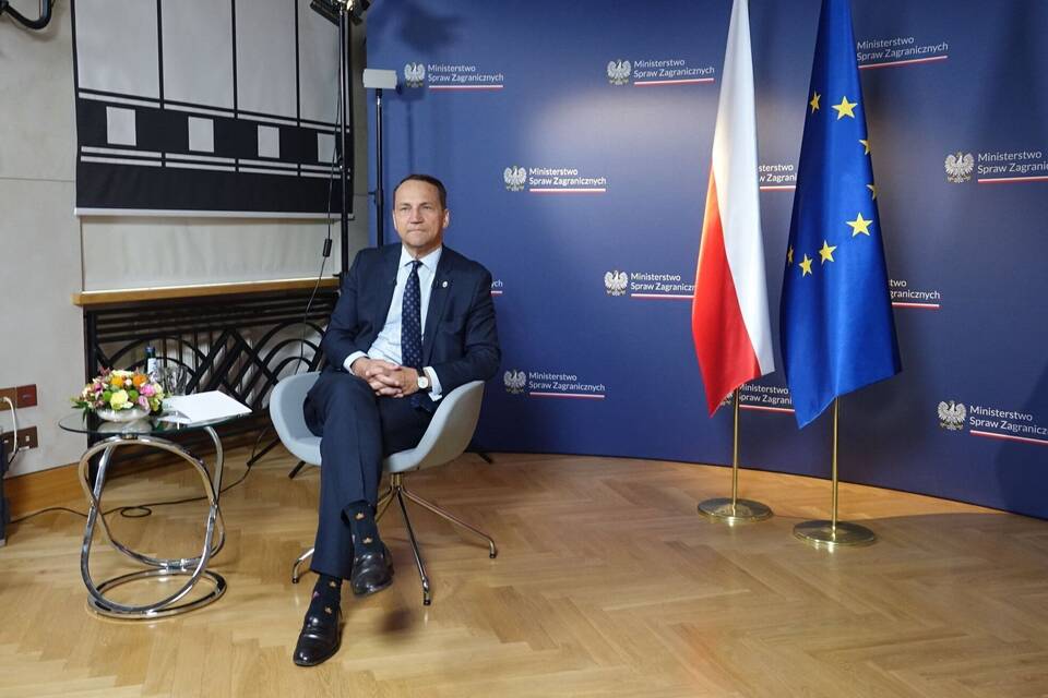 Polnischer Außenminister Sikorski Polnischer Außenminister Sikorski