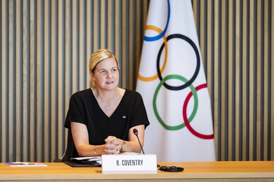 Erste Sitzung des IOC-Exekutivkomitees mit Coventry