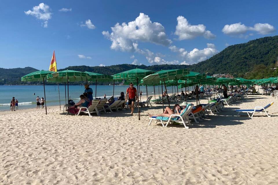 Strand von Patong Strand von Patong