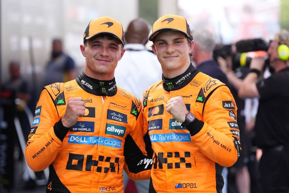 Lando Norris und Oscar Piastri Lando Norris und Oscar Piastri