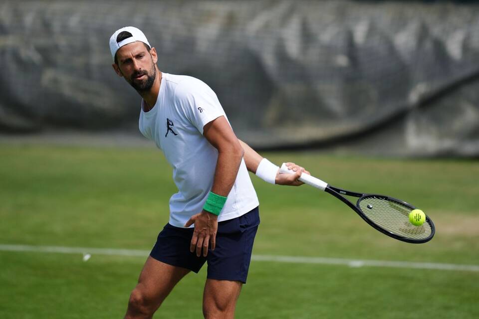 Tennis: Vor dem Start des Grand-Slam-Turniers in Wimbledon Tennis: Vor dem Start des Grand-Slam-Turniers in Wimbledon