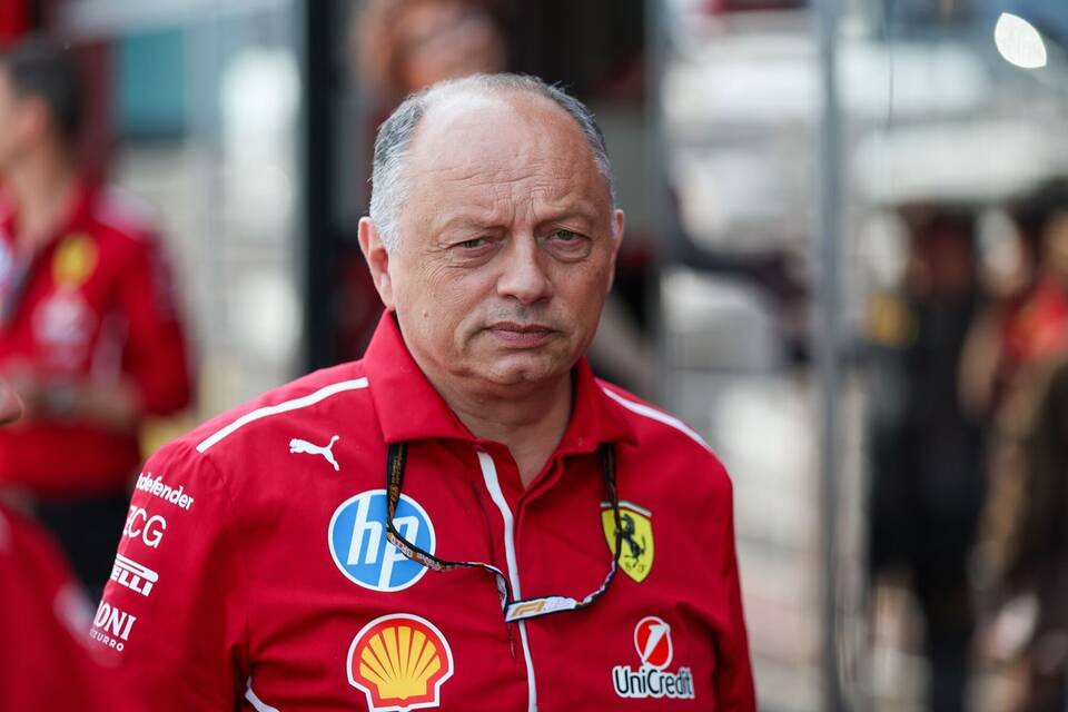 Ferrari-Teamchef Frédéric Vasseur Ferrari-Teamchef Frédéric Vasseur