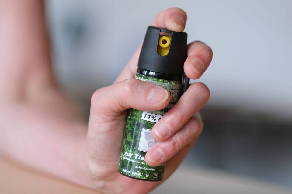 Symbolfoto - Pfefferspray