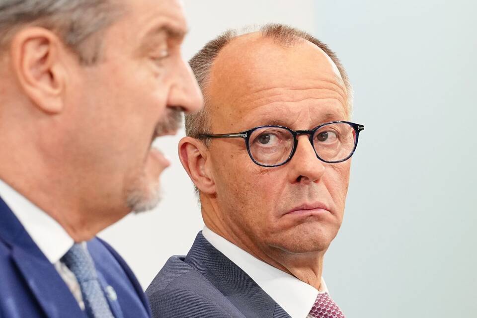 Markus Söder und Friedrich Merz