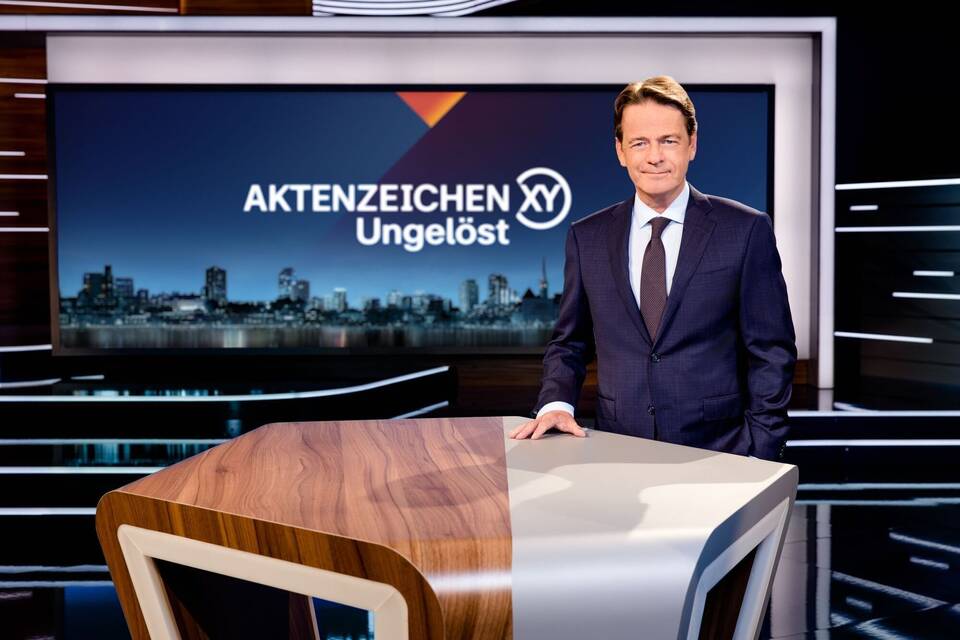 "Aktenzeichen XY... ungelöst" - Moderator Rudi Cerne
