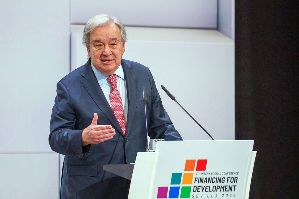 Antonio Guterres, Generalsekretär der Vereinten Nationen.