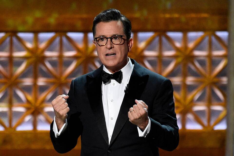 US-Moderator Stephen Colbert