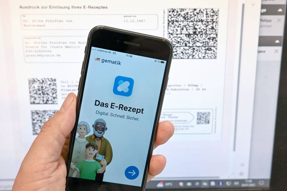 E-Rezept in einer App