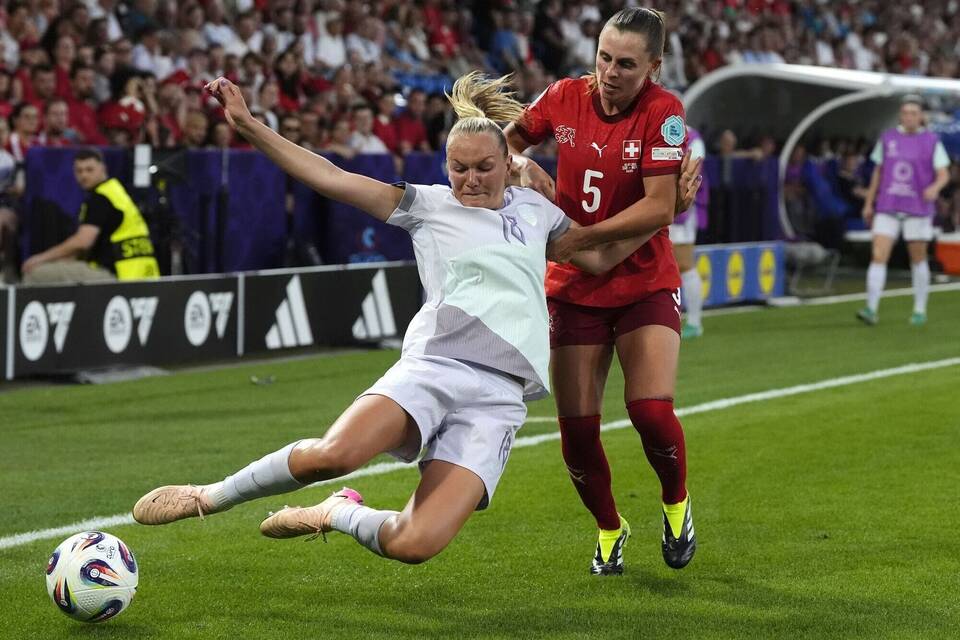 Frauenfußball-EM - Schweiz - Norwegen