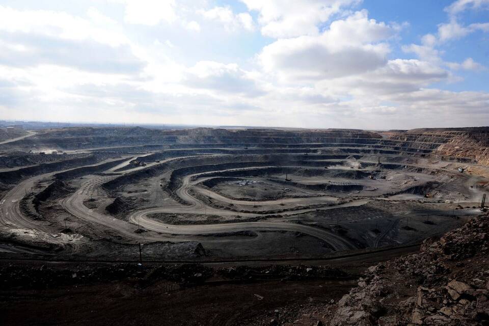 Mine für seltene Erden in China