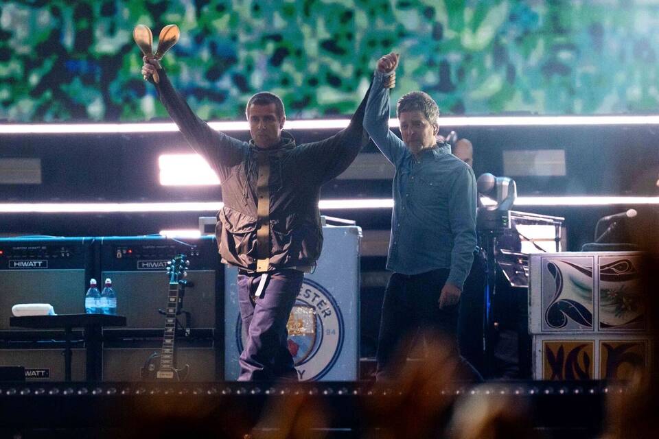Oasis-Konzert in Cardiff