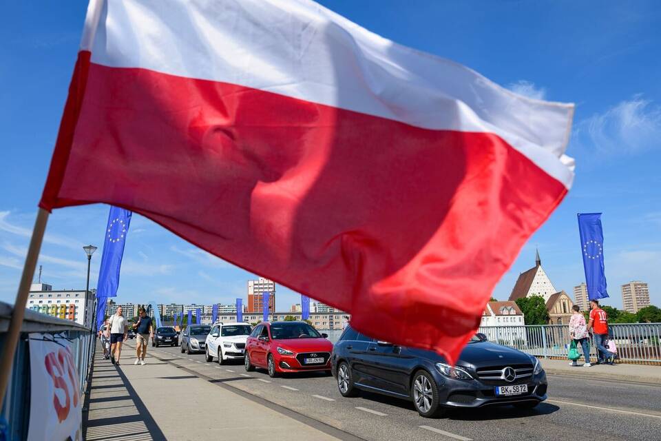 Kontrollen an der Grenze zu Polen