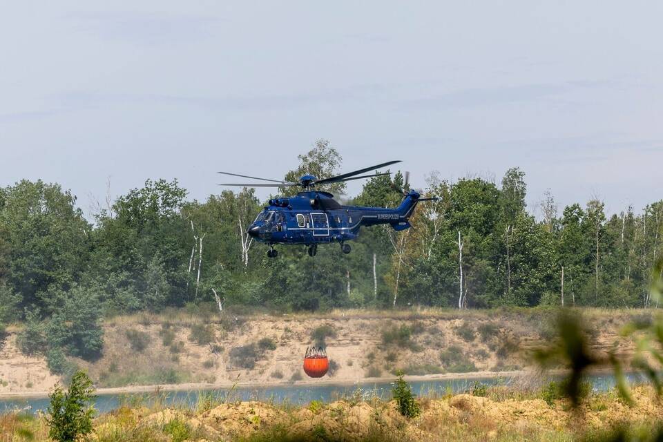 Waldbrand Gohrischheide Waldbrand Gohrischheide