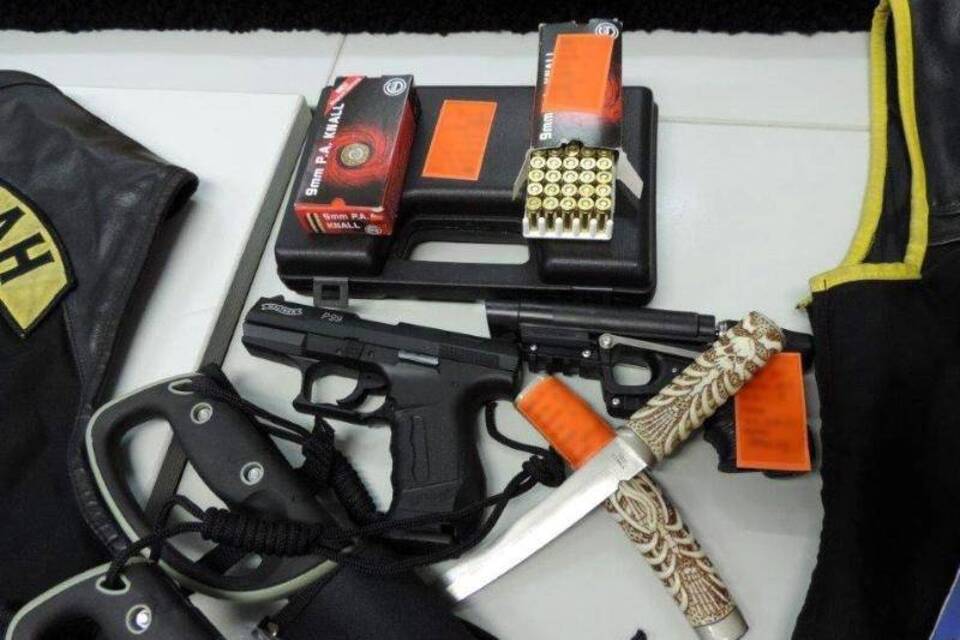 Beschlagnahmte Waffen Beschlagnahmte Waffen